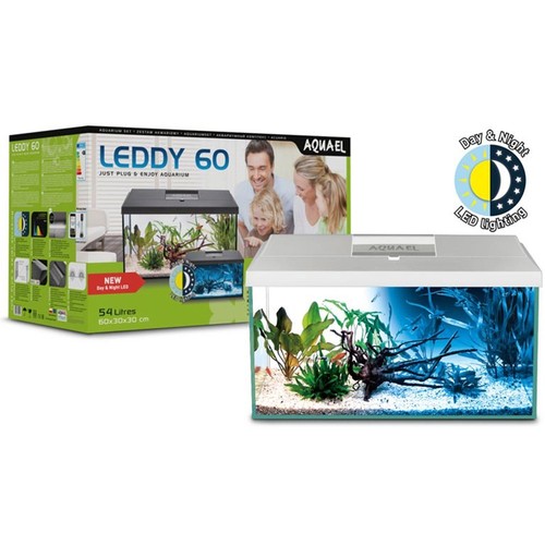 Acquario aquael set leddy - acquario, 60